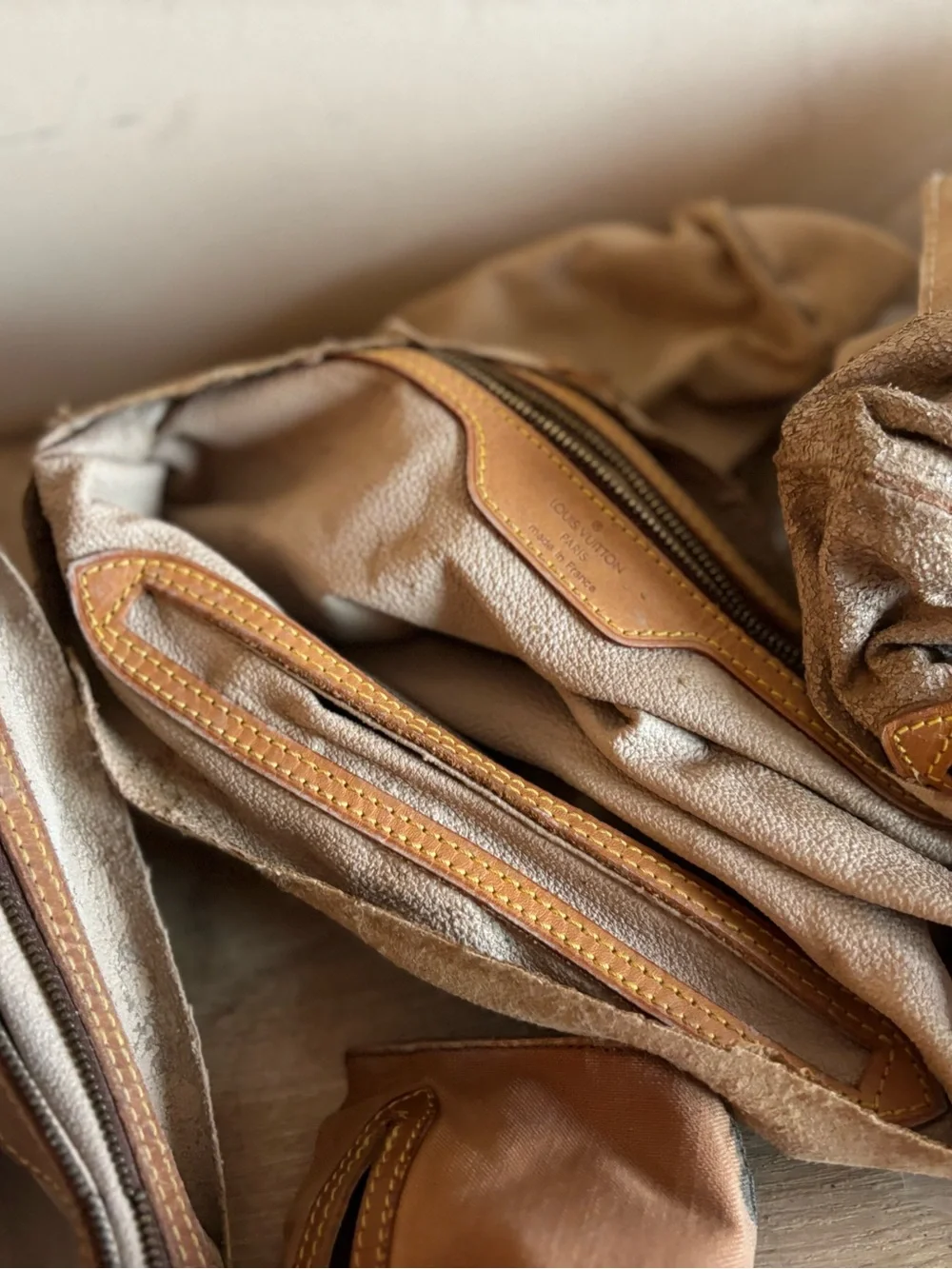 Authentic Louis Vuitton parts for crafts